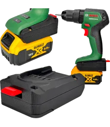 ADAPTER PRZEJŚCIÓWKA Z NARZĘDZIA BOSCH PBA 18V DO BATERII DEWALT 18V XR 