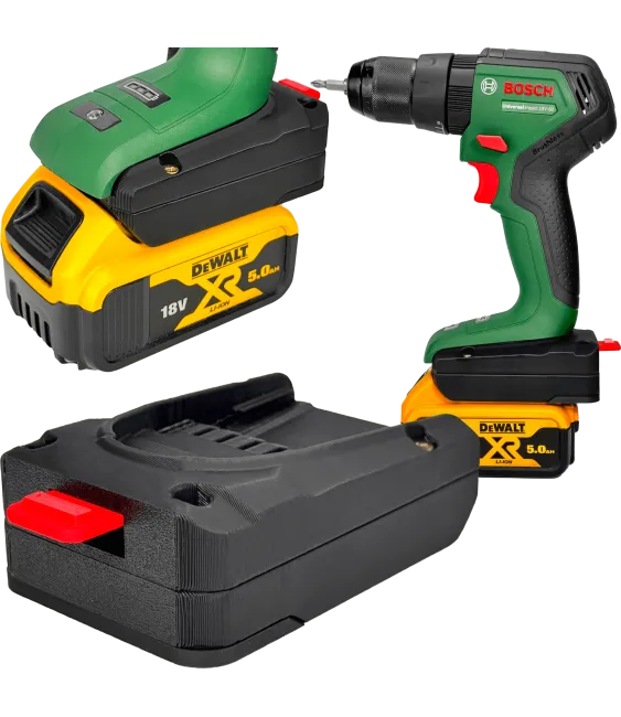 ADAPTER PRZEJŚCIÓWKA Z NARZĘDZIA BOSCH PBA 18V DO BATERII DEWALT 18V XR 