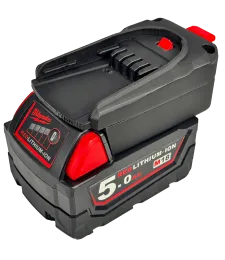 ADAPTER PRZEJŚCIÓWKA Z NARZĘDZIA BOSCH PBA 18V DO BATERII MILWAUKEE 18V M18 