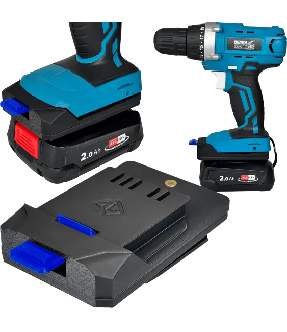 ADAPTER PRZEJŚCIÓWKA Z NARZĘDZIA DEDRA 18V DO BATERII BOSCH PBA 18V 
