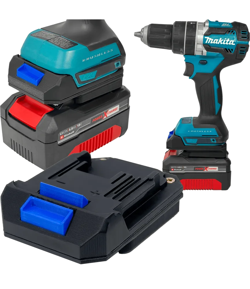 ADAPTER PRZEJŚCIÓWKA Z NARZĘDZIA MAKITA DO BATERII EINHELL 18V POWER X-CHANGE 