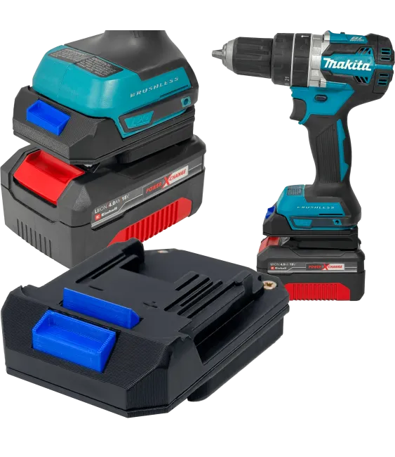 ADAPTER PRZEJŚCIÓWKA Z NARZĘDZIA MAKITA DO BATERII EINHELL 18V POWER X-CHANGE 