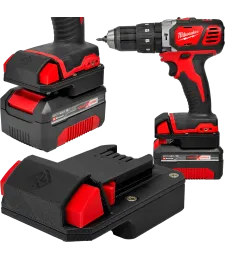 ADAPTER PRZEJŚCIÓWKA Z NARZĘDZIA MILWAUKEE DO BATERII AKUMULATORA EINHELL 18V POWER X-CHANGE 