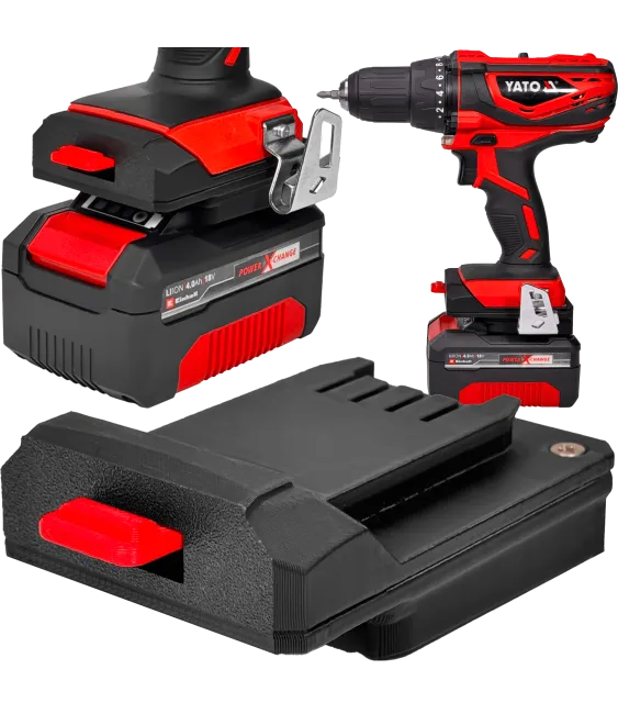 ADAPTER PRZEJŚCIÓWKA Z NARZĘDZIA YATO 18V DO BATERII AKUMULATORA EINHELL 18V POWER X-CHANGE 