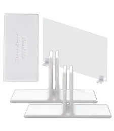 UCHWYTY MOCUJĄCE DO PLEXI OCHRONNEJ 3-4 MM WOLNOSTOJĄCEJ 2SZT 