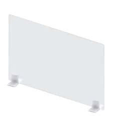 UCHWYTY MOCUJĄCE DO PLEXI OCHRONNEJ 3-4 MM WOLNOSTOJĄCEJ 2SZT 