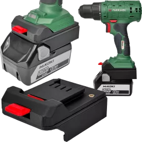 ADAPTER PRZEJŚCIÓWKA Z NARZĘDZIA PARKSIDE X20V DO BATERII AKUMULATORA HIKOKI 18V 