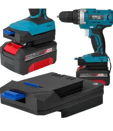 ADAPTER PRZEJŚCIÓWKA Z NARZĘDZIA DEDRA SAS+ALL 18V DO BATERII AKUMULATORA EINHELL 18V POWER X-CHANGE 