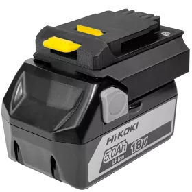 ADAPTER PRZEJŚCIÓWKA Z NARZĘDZIA DEWALT XR 18V DO BATERII AKUMULATORA HIKOKI 18V 