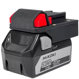 ADAPTER PRZEJŚCIÓWKA Z NARZĘDZIA MILWAUKEE M18 18V DO BATERII AKUMULATORA HIKOKI 18V 