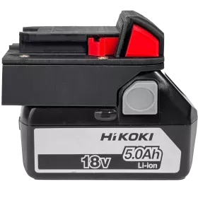 ADAPTER PRZEJŚCIÓWKA Z NARZĘDZIA MILWAUKEE M18 18V DO BATERII AKUMULATORA HIKOKI 18V 