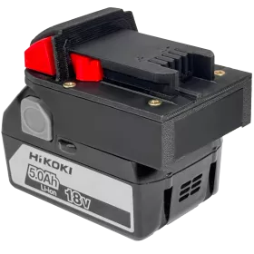 ADAPTER PRZEJŚCIÓWKA Z NARZĘDZIA MILWAUKEE M18 18V DO BATERII AKUMULATORA HIKOKI 18V 