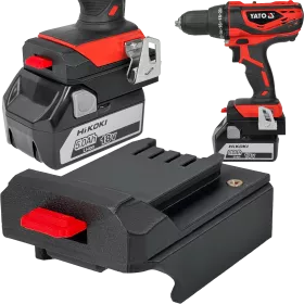 ADAPTER PRZEJŚCIÓWKA Z NARZĘDZIA YATO 18V DO BATERII AKUMULATORA HIKOKI 18V 