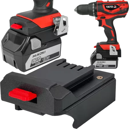 ADAPTER PRZEJŚCIÓWKA Z NARZĘDZIA YATO 18V DO BATERII AKUMULATORA HIKOKI 18V 
