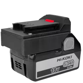 ADAPTER PRZEJŚCIÓWKA Z NARZĘDZIA YATO 18V DO BATERII AKUMULATORA HIKOKI 18V 
