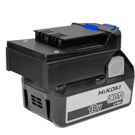 ADAPTER PRZEJŚCIÓWKA Z NARZĘDZIA DEDRA SAS+ALL 18V DO BATERII AKUMULATORA HIKOKI 18V 