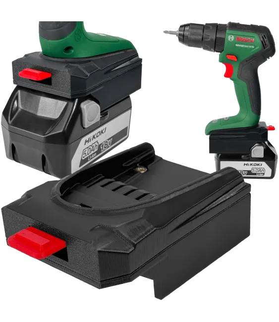 ADAPTER PRZEJŚCIÓWKA Z NARZĘDZIA BOSCH PBA 18V DO BATERII AKUMULATORA HIKOKI 18V 