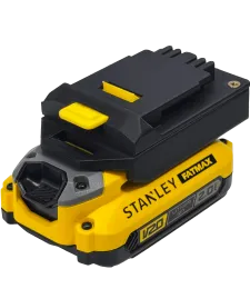 ADAPTER PRZEJŚCIÓWKA Z DEWALT DO BATERII AKUMULATORA STANLEY FATMAX V20 