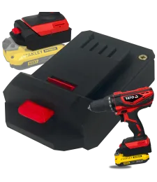 ADAPTER PRZEJŚCIÓWKA Z NARZĘDZIA YATO DO BATERII STANLEY FATMAX V20 