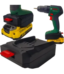 ADAPTER PRZEJŚCIÓWKA Z BOSCH PBA 18V DO BATERII AKUMULATORA STANLEY FATMAX V20