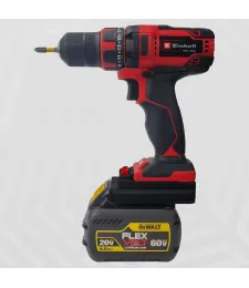 ADAPTER PRZEJŚCIÓWKA Z EINHELL 18V DO BATERII AKUMULATORA DEWALT 18V 