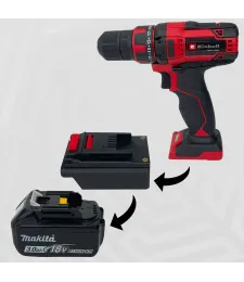 ADAPTER PRZEJŚCIÓWKA Z EINHELL 18V DO BATERII AKUMULATORA MAKITA 18V 