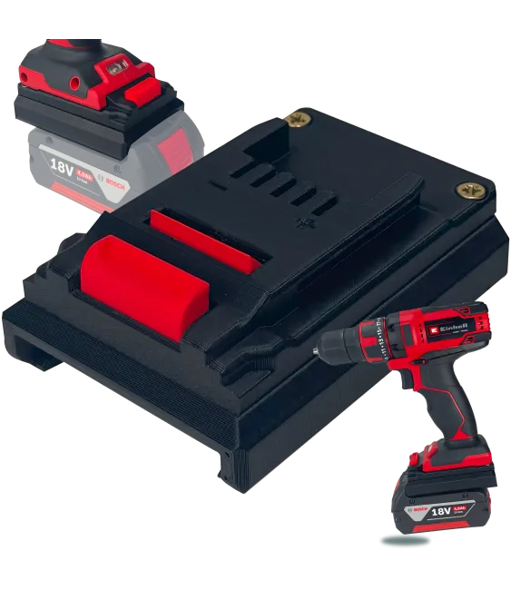 ADAPTER PRZEJŚCIÓWKA Z EINHELL 18V DO BATERII AKUMULATORA BOSCH PRO 18V 