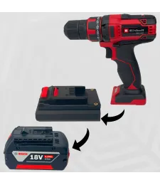 ADAPTER PRZEJŚCIÓWKA Z EINHELL 18V DO BATERII AKUMULATORA BOSCH PRO 18V 