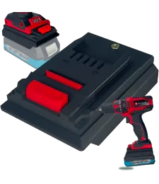 ADAPTER PRZEJŚCIÓWKA Z EINHELL 18V DO BATERII AKUMULATORA DEDRA 18V 