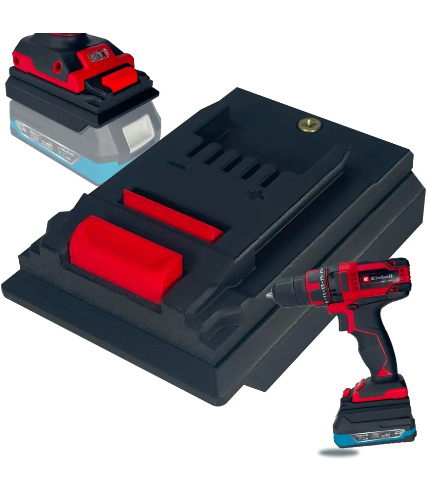 ADAPTER PRZEJŚCIÓWKA Z EINHELL 18V DO BATERII AKUMULATORA DEDRA 18V 