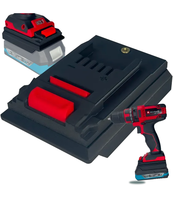 ADAPTER PRZEJŚCIÓWKA Z EINHELL 18V DO BATERII AKUMULATORA DEDRA 18V 