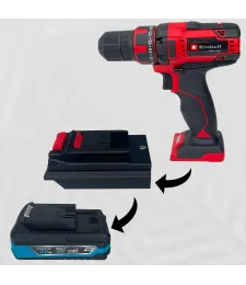 ADAPTER PRZEJŚCIÓWKA Z EINHELL 18V DO BATERII AKUMULATORA DEDRA 18V 