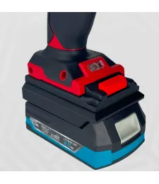 ADAPTER PRZEJŚCIÓWKA Z EINHELL 18V DO BATERII AKUMULATORA DEDRA 18V 