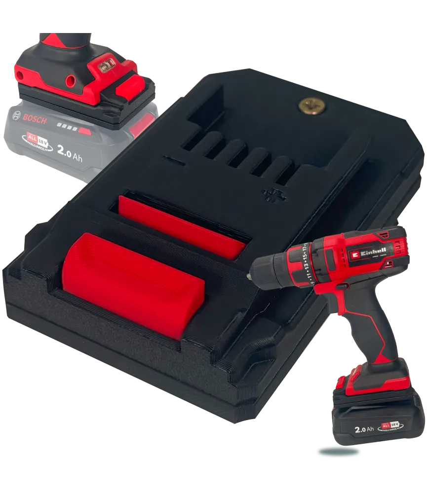ADAPTER PRZEJŚCIÓWKA Z EINHELL POWER 18V DO BATERII AKUMULATORA BOSCH PBA 18V 