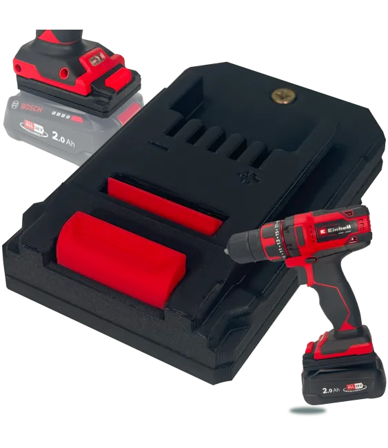 ADAPTER PRZEJŚCIÓWKA Z EINHELL POWER 18V DO BATERII AKUMULATORA BOSCH PBA 18V 