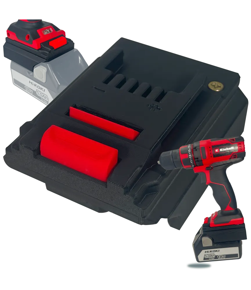 ADAPTER PRZEJŚCIÓWKA Z NARZĘDZIA EINHELL 18V DO BATERII AKUMULATORA HIKOKI 18V 