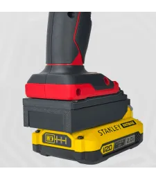ADAPTER PRZEJŚCIÓWKA Z EINHELL 18V DO BATERII AKUMULATORA STANLEY V20 18V 