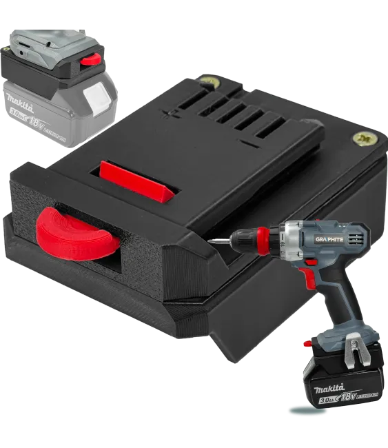 ADAPTER PRZEJŚCIÓWKA Z GRAPHITE 18V DO BATERII AKUMULATORA MAKITA 18V 