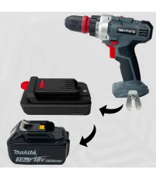 ADAPTER PRZEJŚCIÓWKA Z GRAPHITE 18V DO BATERII AKUMULATORA MAKITA 18V 