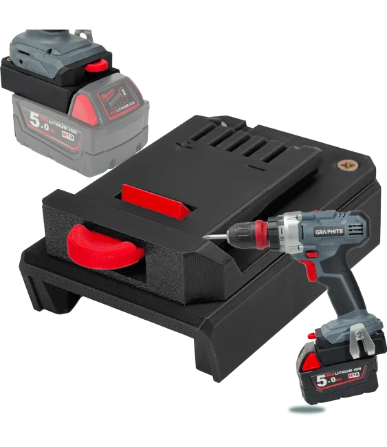 ADAPTER PRZEJŚCIÓWKA GRAPHITE 18V DO BATERII AKUMULATORA MILWAUKEE M18 18V 