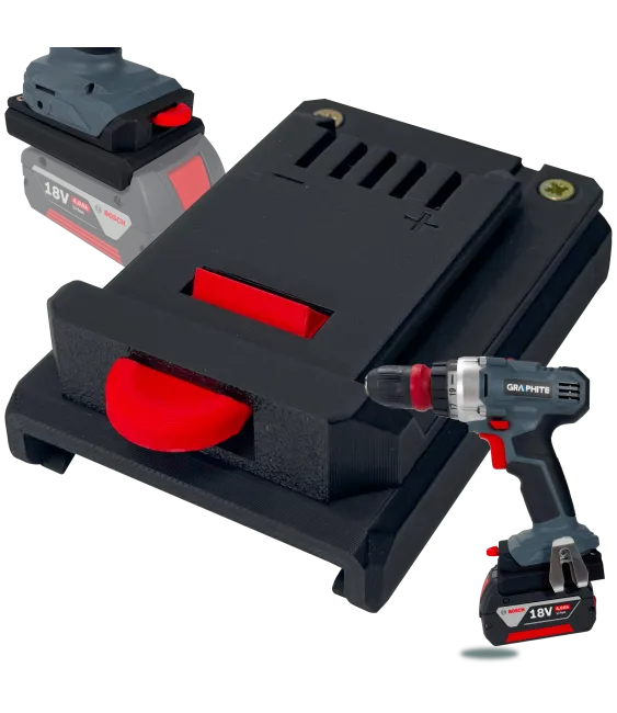 ADAPTER PRZEJŚCIÓWKA GRAPHITE 18V DO BATERII AKUMULATORA BOSCH PRO 18V 