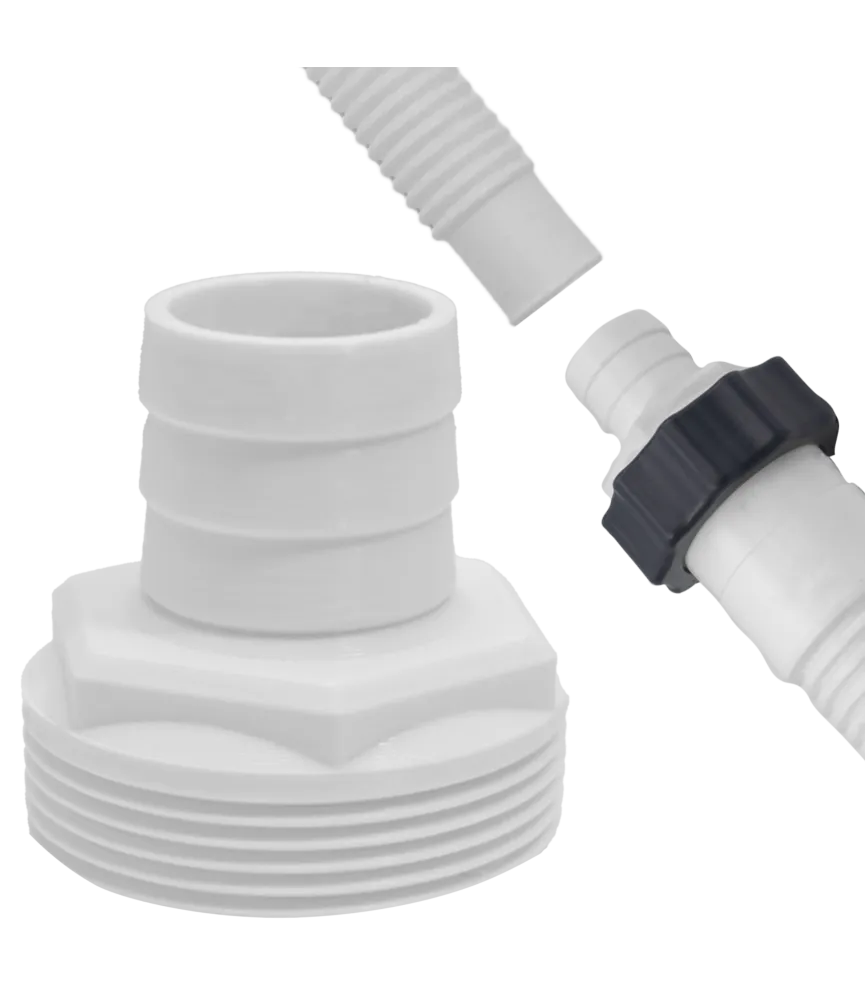 REDUKCJA ZŁĄCZKA ŁĄCZNIK WĘŻA RURY BASENOWEJ BESTWAY 32x38MM Z GWINTEM 60MM 