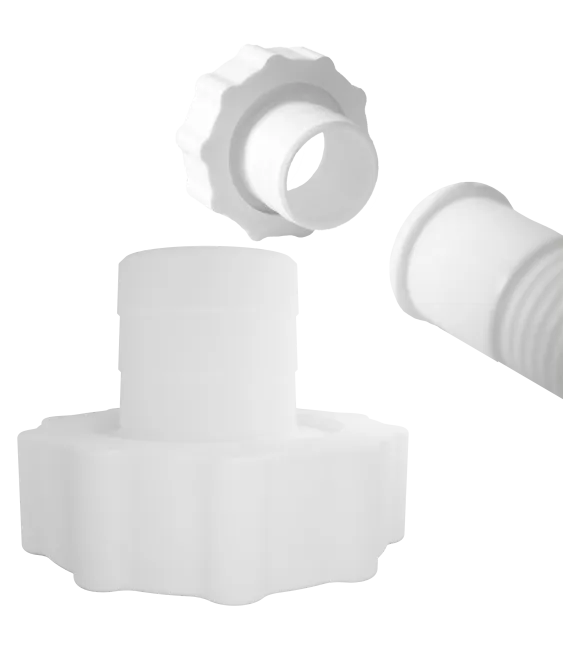 ZŁĄCZKA REDUKCJA RURY BASENOWEJ 32MM Z NAKRĘTKĄ 60MM ADAPTER 