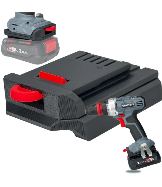 ADAPTER PRZEJŚCIÓWKA Z GRAPHITE 18V DO BATERII AKUMULATORA BOSCH PBA 18V 