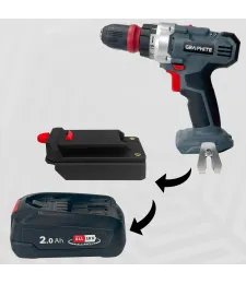 ADAPTER PRZEJŚCIÓWKA Z GRAPHITE 18V DO BATERII AKUMULATORA BOSCH PBA 18V 