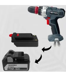 ADAPTER PRZEJŚCIÓWKA Z GRAPHITE 18V DO BATERII AKUMULATORA HIKOKI 18V 