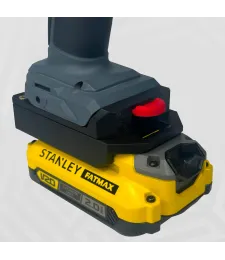 ADAPTER PRZEJŚCIÓWKA Z GRAPHITE 18V DO BATERII AKUMULATORA STANLEY FATMAX V20 