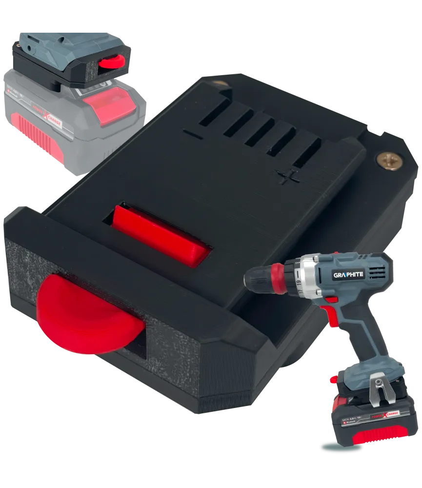 ADAPTER PRZEJŚCIÓWKA Z GRAPHITE 18V DO BATERII AKUMULATORA EINHELL 18V 