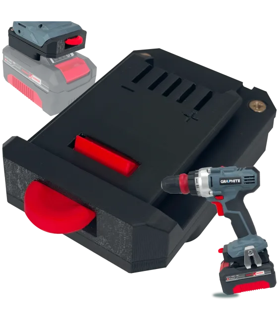 ADAPTER PRZEJŚCIÓWKA Z GRAPHITE 18V DO BATERII AKUMULATORA EINHELL 18V 