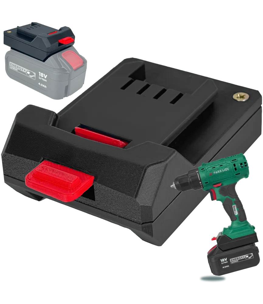 ADAPTER PRZEJŚCIÓWKA Z PARKSIDE X20V DO BATERII AKUMULATORA GRAPHITE 18V 